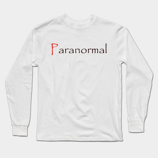 Paranormal Long Sleeve T-Shirt by robertbruton